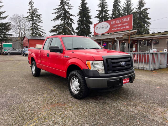 2012 Ford F-150 for sale at PLATINUM AUTO SALES INC in Lacey, WA