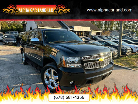 2013 Chevrolet Suburban for sale at Alpha Car Land LLC in Snellville GA