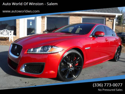 2014 Jaguar XF for sale at Auto World Of Winston - Salem in Winston Salem NC