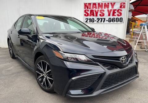 2021 Toyota Camry for sale at Manny G Motors in San Antonio TX