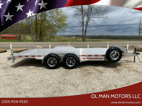 2021 WOLVERINE 7X18 10K CAR/EQUIPMENT for sale at Ol Man Motors LLC in Louisville OH