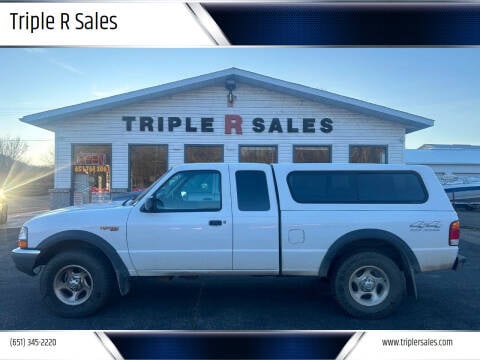 1999 Ford Ranger for sale at Triple R Sales in Lake City MN