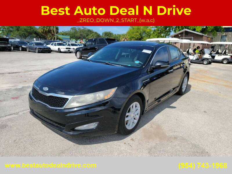 2012 Kia Optima for sale at Best Auto Deal N Drive in Hollywood FL