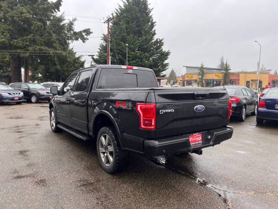 2017 Ford F-150 for sale at PLATINUM AUTO SALES INC in Lacey, WA