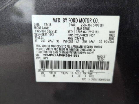 2019 Ford Edge ST