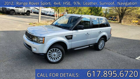 2012 Land Rover Range Rover Sport for sale at Carlot Express in Stow MA