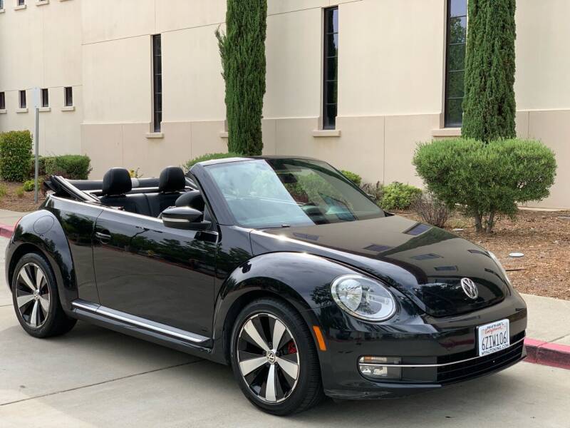 2013 Volkswagen Beetle Convertible for sale at Auto King in Roseville CA