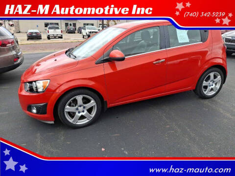 2013 Chevrolet Sonic LTZ Manual