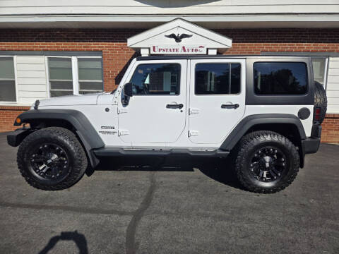 2013 Jeep Wrangler Unlimited for sale at UPSTATE AUTO INC in Germantown NY