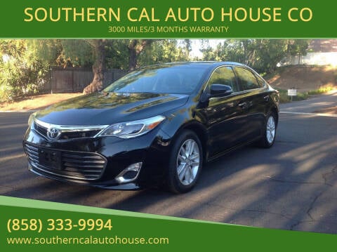 2015 Toyota Avalon for sale at SOUTHERN CAL AUTO HOUSE in San Diego CA