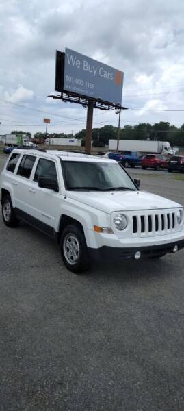 2016 Jeep Patriot for sale at M & M Wholesale, LLC in Bryant AR