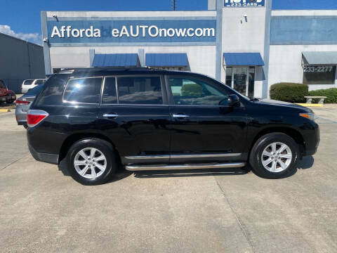 2013 Toyota Highlander for sale at Affordable Autos in Houma LA