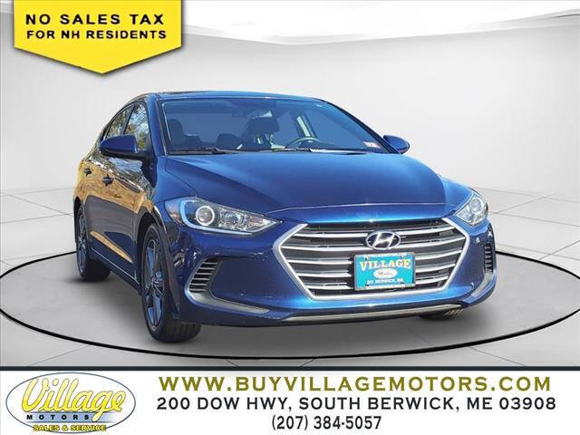 2017 Hyundai Elantra for sale at Village Motors in South Berwick ME