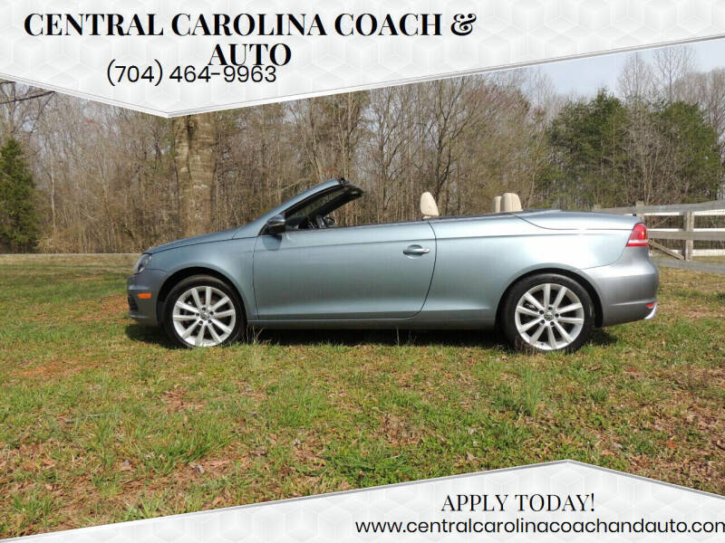 2012 Volkswagen Eos for sale at Central Carolina Coach & Auto in Lenoir NC