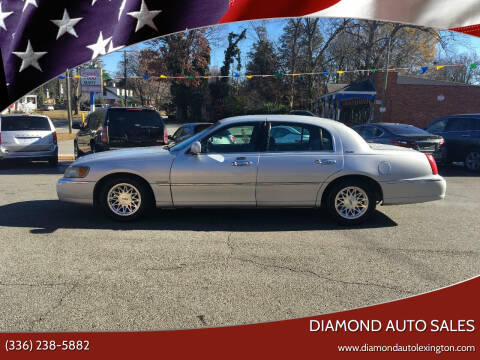 1999 Lincoln Town Car for sale at Diamond Auto Sales in Lexington NC