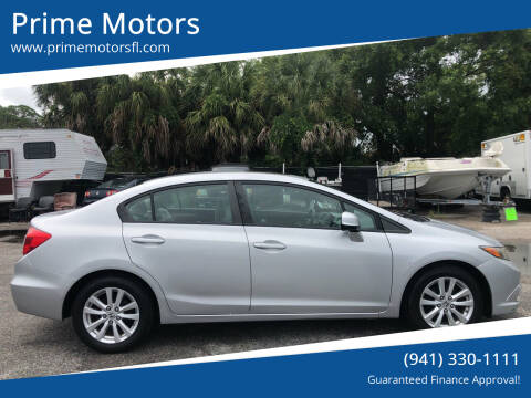 2012 Honda Civic for sale at Prime Motors in Sarasota FL