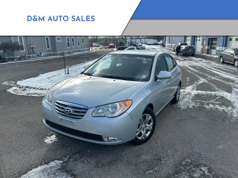 2010 Hyundai Elantra for sale at D&M AUTO SALES in West Seneca NY