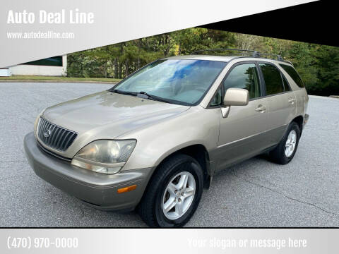 1999 Lexus RX 300 for sale at Auto Deal Line in Alpharetta GA