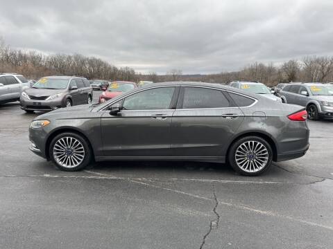 2017 Ford Fusion for sale at CARS PLUS CREDIT in Independence MO