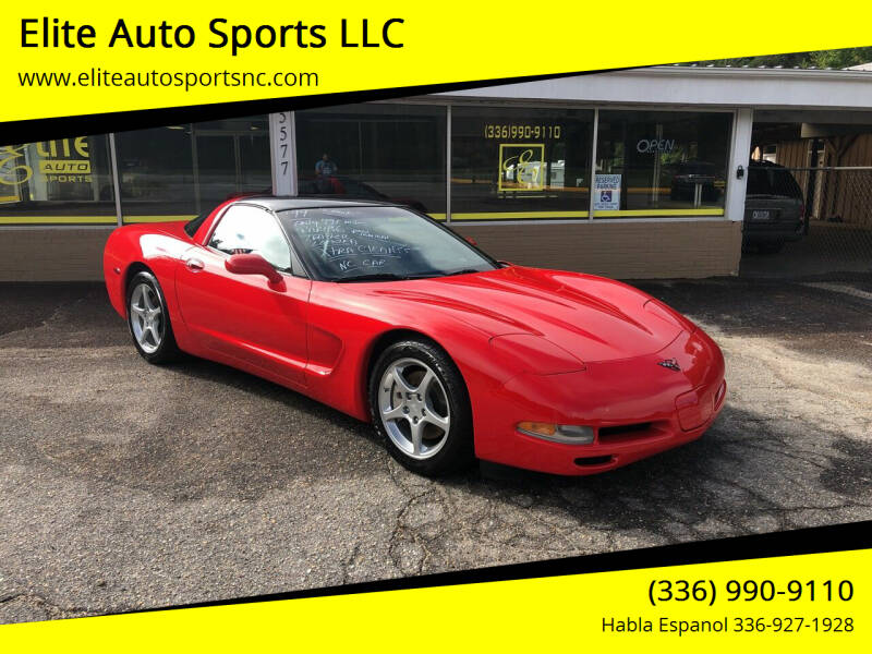 1999 Chevrolet Corvette for sale at Elite Auto Sports LLC in Wilkesboro NC