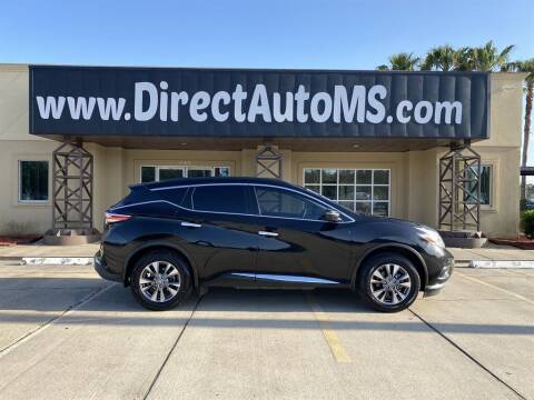 2017 Nissan Murano for sale at Direct Auto in D'Iberville MS