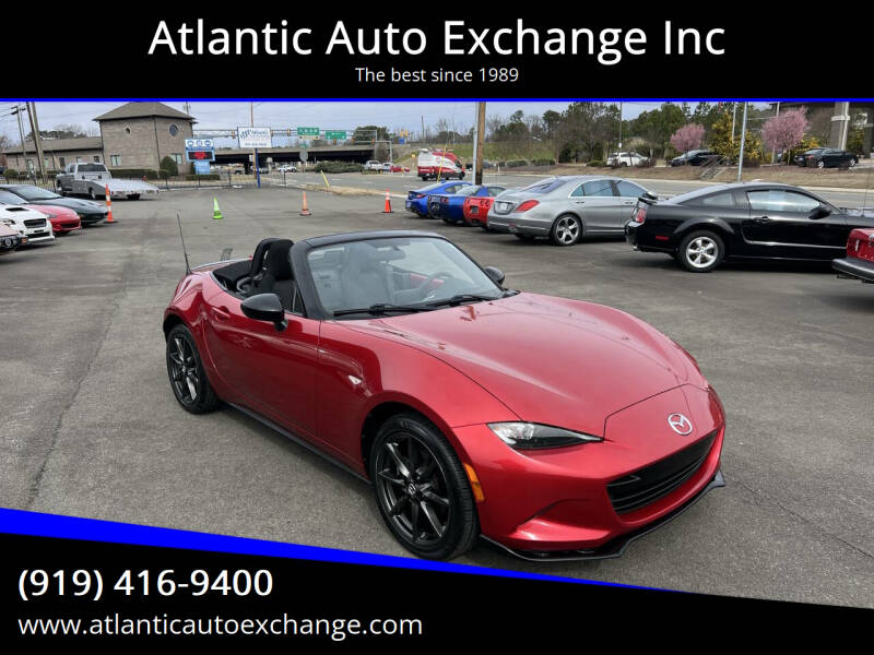 2016 Mazda MX-5 Miata for sale at Atlantic Auto Exchange Inc in Durham NC