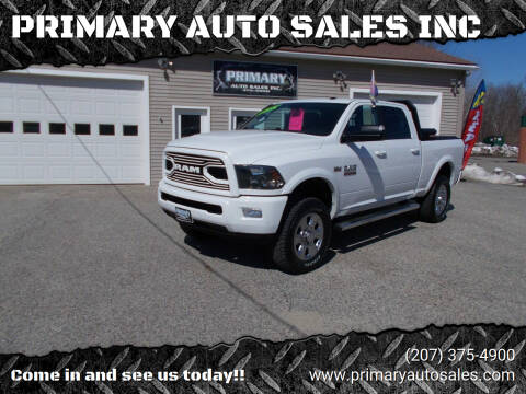 2018 RAM 2500 for sale at PRIMARY AUTO SALES INC in Sabattus ME