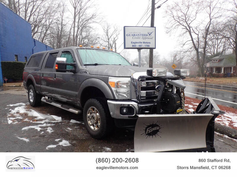 2012 Ford F-250 Super Duty for sale at EAGLEVILLE MOTORS LLC in Storrs Mansfield CT