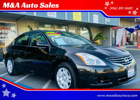 2011 Nissan Altima for sale at M&A Auto Sales in Sacramento CA