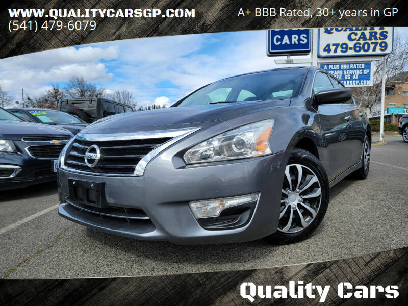 2015 Nissan Altima for sale at Quality Cars in Grants Pass OR