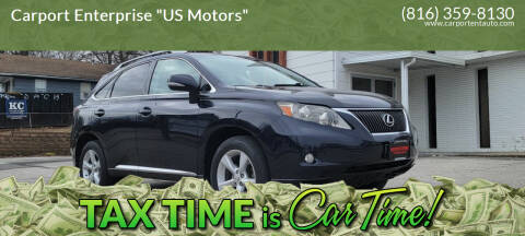 2010 Lexus RX 350 for sale at Carport Enterprise "US Motors" in Kansas City MO