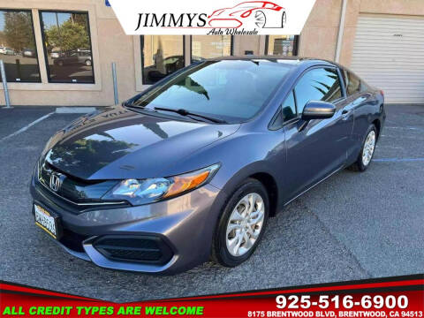2015 Honda Civic for sale at JIMMY'S AUTO WHOLESALE in Brentwood CA