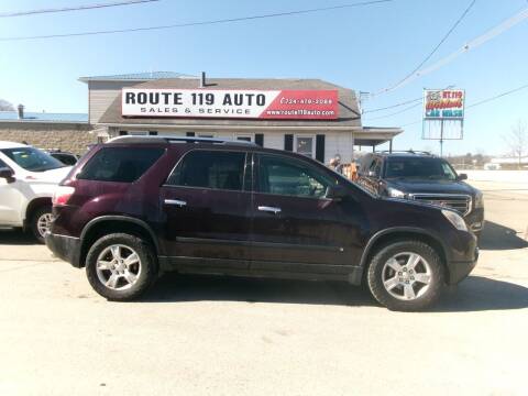 2009 GMC Acadia for sale at ROUTE 119 AUTO SALES & SVC in Homer City PA