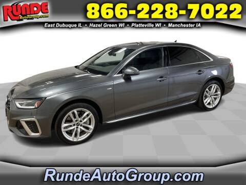 2021 Audi A4 for sale at Runde PreDriven in Hazel Green WI