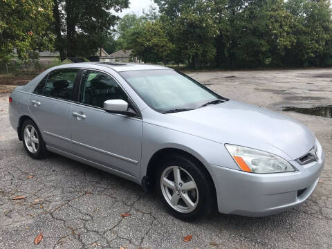 2004 Honda Accord for sale at Cherry Motors in Greenville SC