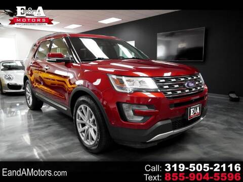 2017 Ford Explorer for sale at E&A Motors in Waterloo IA
