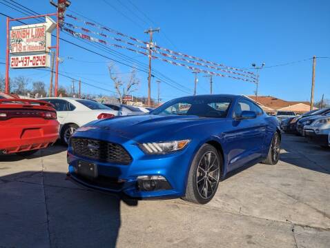 2017 Ford Mustang for sale at FINISH LINE AUTO GROUP in San Antonio TX