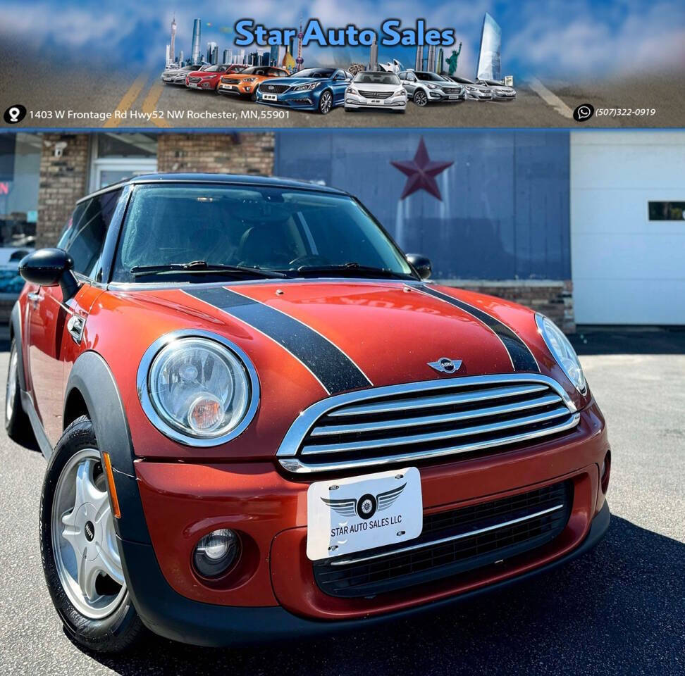 Red 2013 MINI Hardtop Cooper Cooper 2dr Hatchback 1