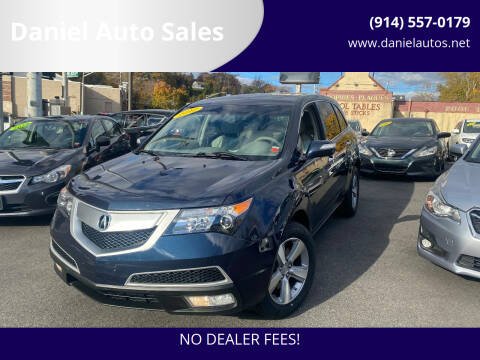 2012 Acura MDX for sale at Daniel Auto Sales in Yonkers NY