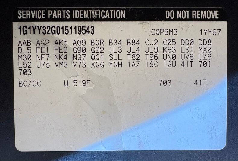 2001 Chevrolet Corvette