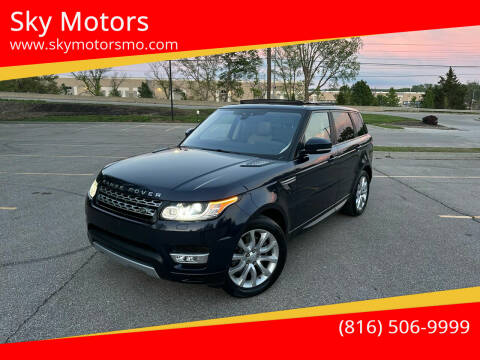 2017 Land Rover Range Rover Sport for sale at Sky Motors in Kansas City MO