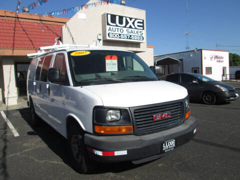 2007 GMC Savana for sale at Luxe Auto Sales in Modesto CA