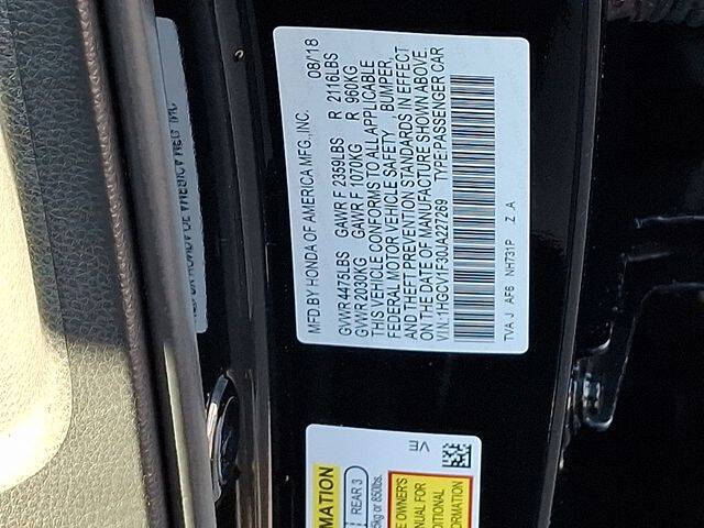 2018 Honda Accord Sport