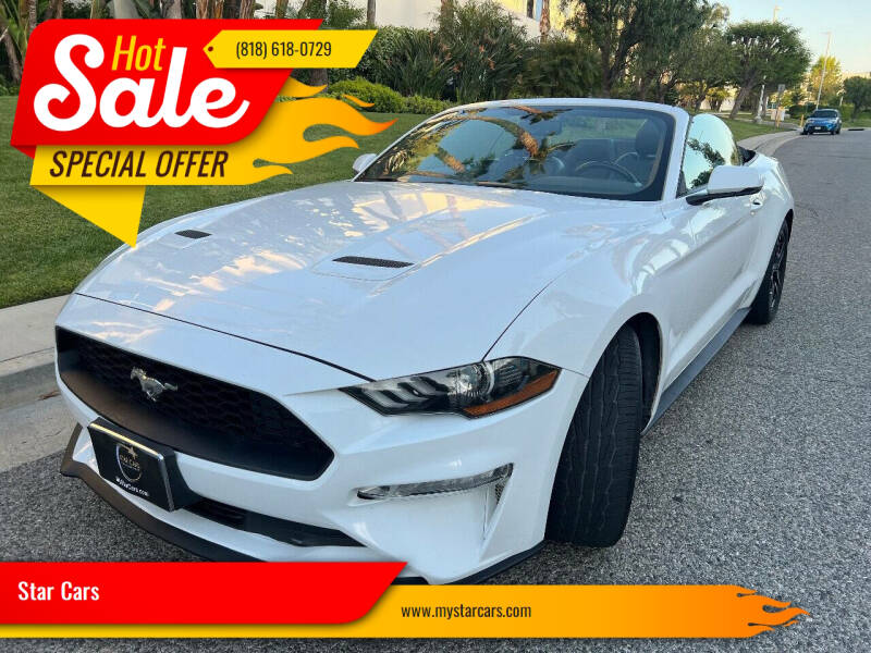 2019 Ford Mustang for sale at Star Cars in Arleta CA