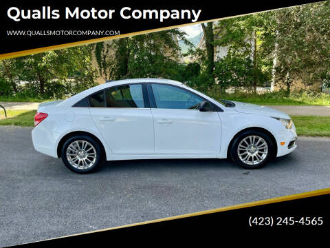 2015 Chevrolet Cruze for sale at Qualls Motor Company in Kingsport TN