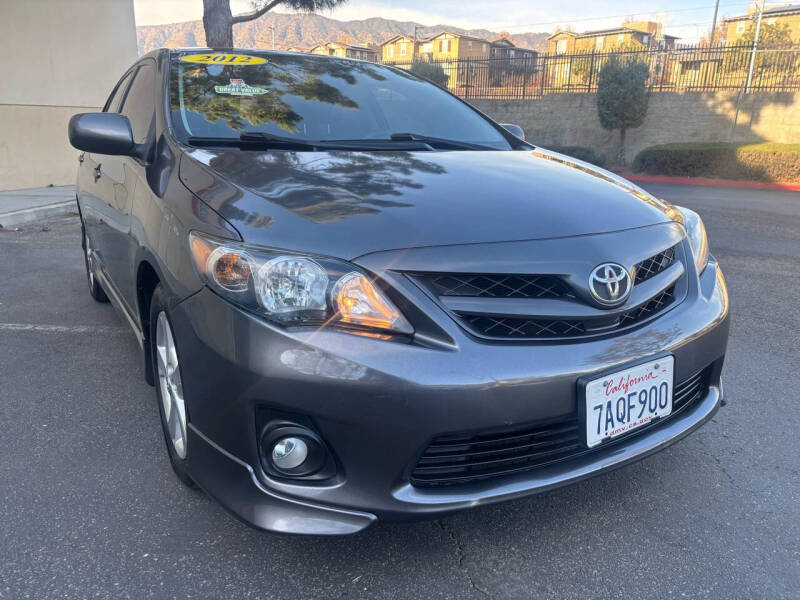 2012 Toyota Corolla for sale at Select Auto Wholesales Inc in Glendora CA