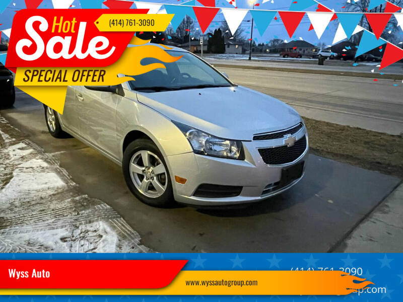 2012 Chevrolet Cruze for sale at Wyss Auto in Oak Creek WI