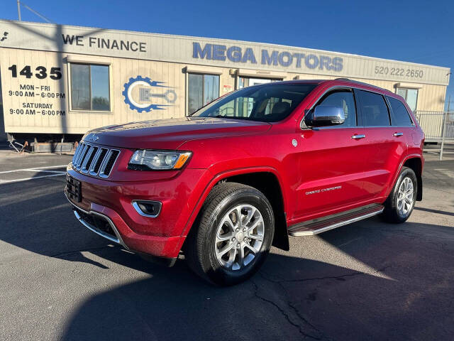 2015 Jeep Grand Cherokee for sale at MEGA MOTORS AUTO SALES in Tucson, AZ