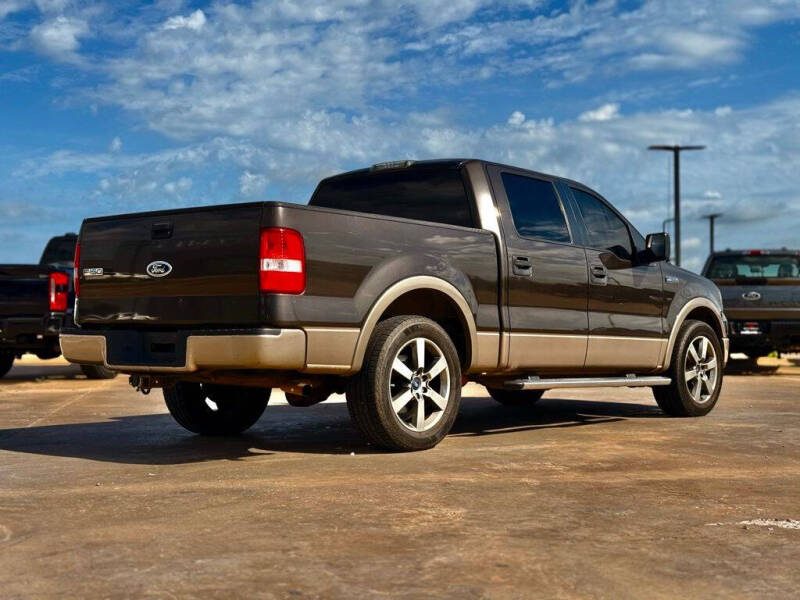 Used 2005 Ford F-150 Lariat with VIN 1FTPW12555KF10206 for sale in Perry, OK