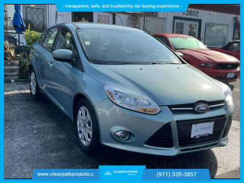 2012 Ford Focus for sale at CLEARPATHPRO AUTO in Milwaukie OR